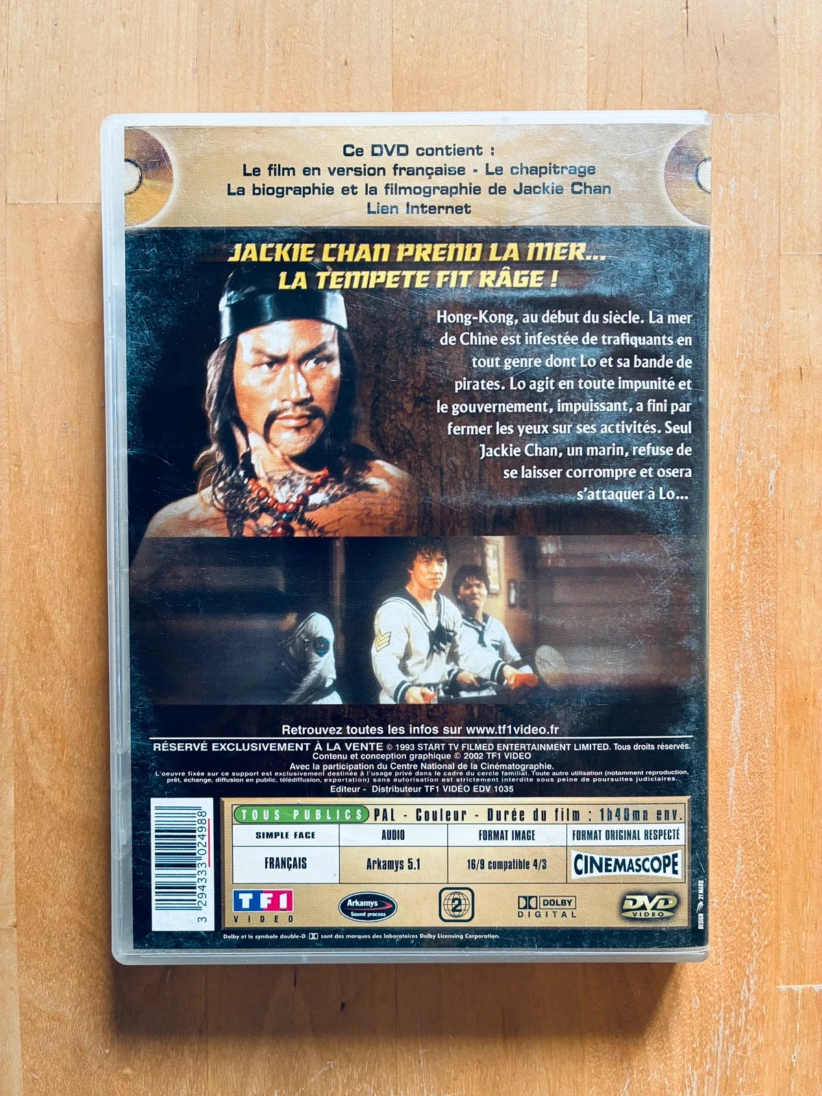 DVD The Chinese Sea Marine Jackie Chan. – photo 3